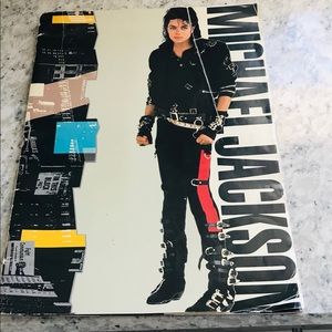 Michael Jackson 1988 world tour program